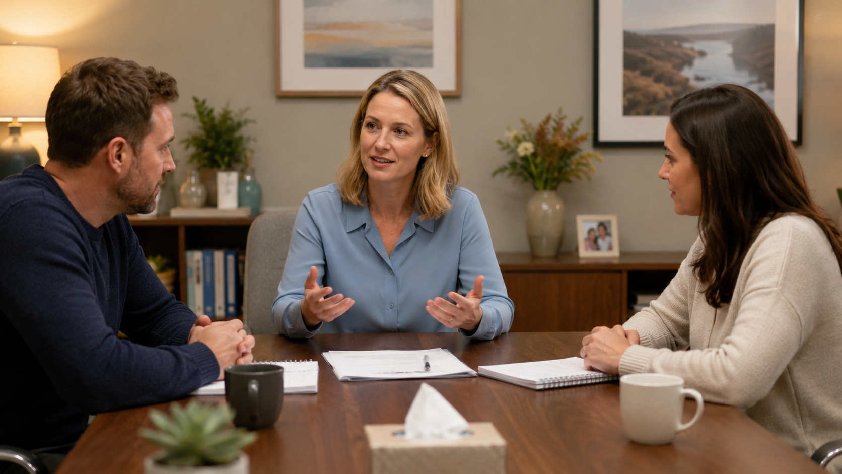 Family mediation offers illustration
